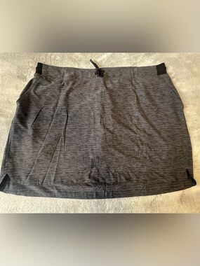 ZeroXposur Gray Heather Athletic Skort